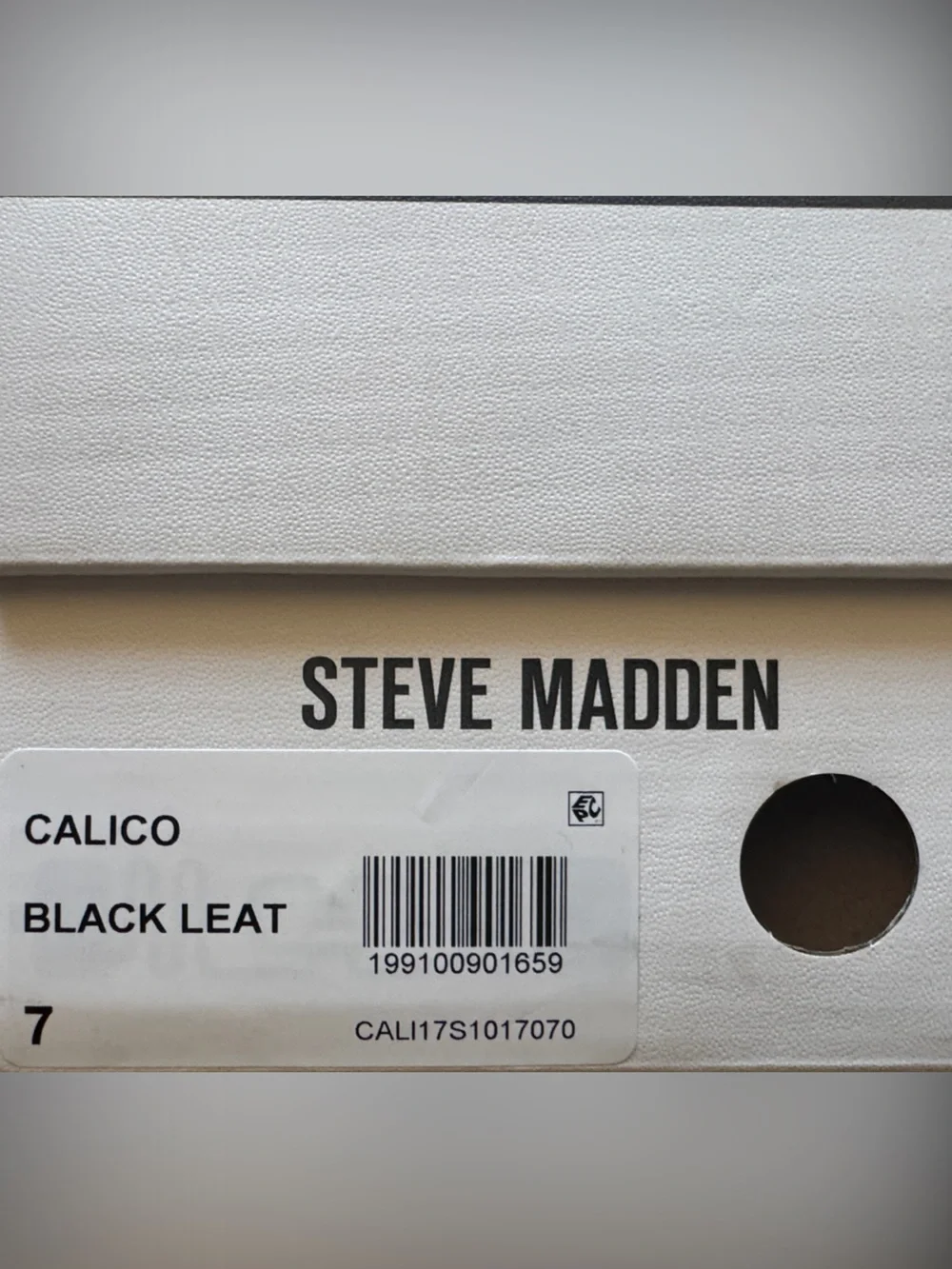 Steve Madden Black Split-Toe Flats – Size 7 - Picture 7 of 7